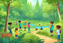 A piture represting the valuble things vanishing from earth due to the harsh things