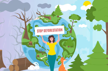 A piture represting the marine life might end