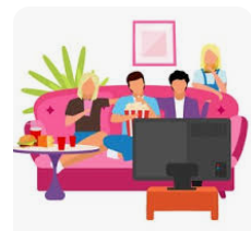 A bed represting a cazy space